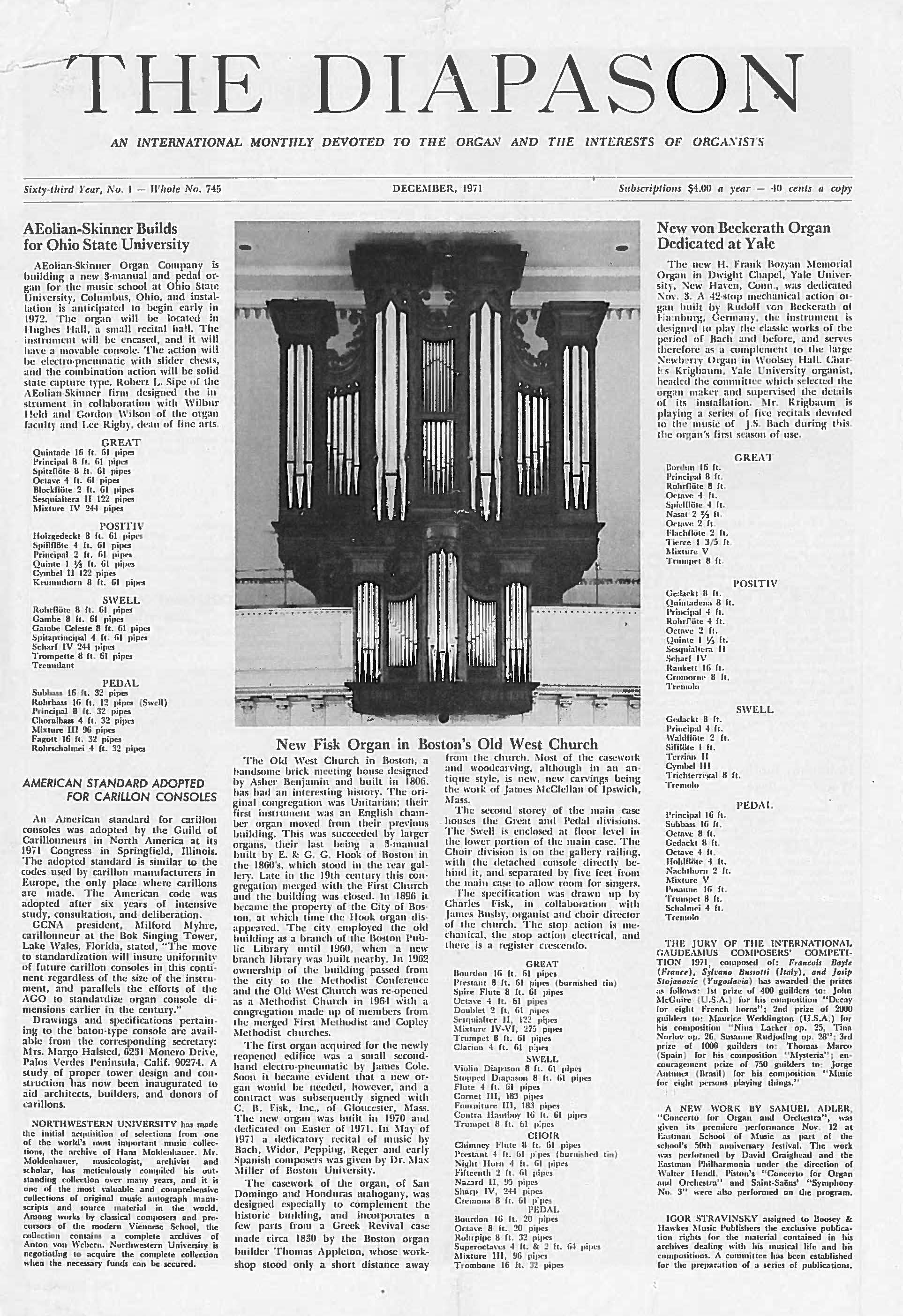 December 1971 Full Issue PDF