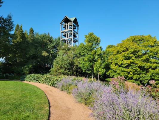 Chicago Botanic Garden and carillon