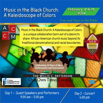 Music in the Black Church: A Kaleidoscope of Colors