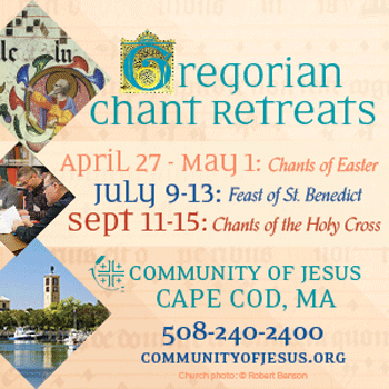 Gregorian chant retreats