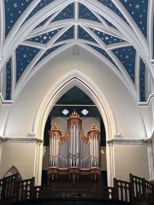 Bedient organ, St. John the Baptist Cathedral, Charleston