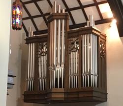 Casavant organ, First Lutheran Church, Bemidji, Minnesota