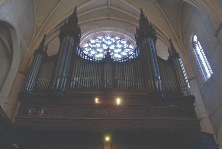 Puget gallery organ, Notre-Dame de la Dalbade, Toulouse
