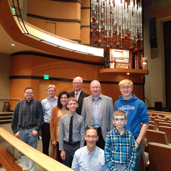 University of Dubuque masterclass participants