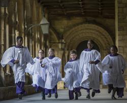 Durham Cathedral, UK choristers