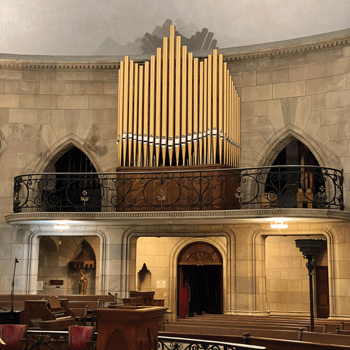 Kegg Pipe Organ Builders Opus 66, Little Flower Catholic Church, Saint Louis, Missouri