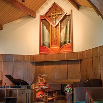 Lewtak organ, Seven Oaks Presbyterian Church, Columbia, South Carolina