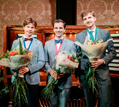 Sebastian Heindl, Bryan Anderson, and Colin MacKnight (photo credit: Laurie Carrozzino Photography)