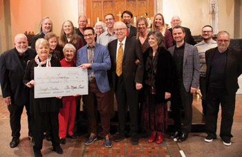 Mader Fund president Linda West Brown and members of the Mader Fund board (photo credit: Bill Mistretta)