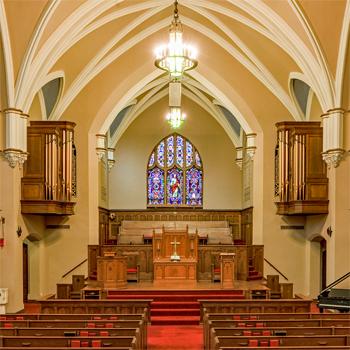 Muller Organ, Gay Street United Methodist Church, Mount Vernon, Ohio