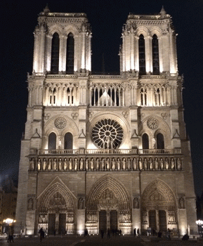 Cathedral of Notre-Dame de Paris (photo credit: Johann Vexo)
