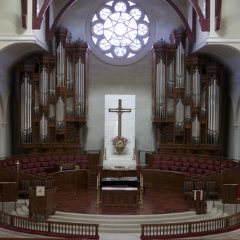 Mander organ, Peachtree Road United Methodist Church, Atlanta, Georgia