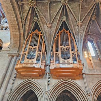 Ruffatti organ, Abbey Church of the Holy Cross, Pershore, Worcestershire, England