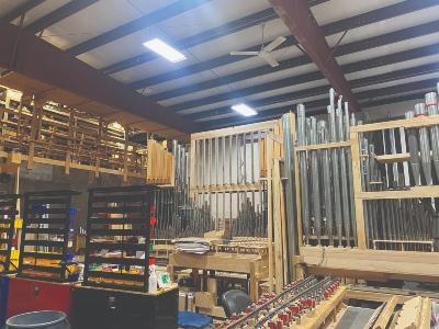 Organ under construction