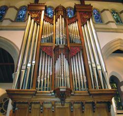 Cathedral Church of St. Paul, Detroit, Michigan, Pilzecker organ (photo credit: 