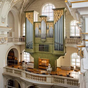 Hradetzky organ, St. Ursula Church, Vienna