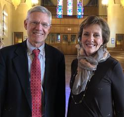 James Welch and Rebecca Maggi