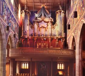 Stadtkirche, Winterthur, Switzerland, 1888 E. F. Walcker organ restored in 1984 