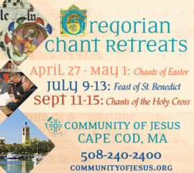 Gregorian chant retreats