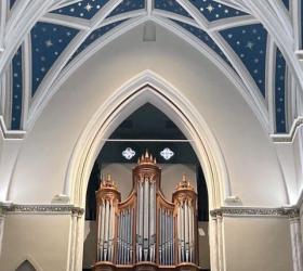 Bedient organ, St. John the Baptist Cathedral, Charleston