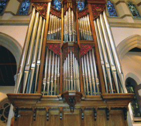 Cathedral Church of St. Paul, Detroit, Michigan, Pilzecker organ (photo credit: Christian Hooker)