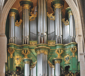 1748 Dom Bédos organ, Abbatiale Sainte-Croix, Bordeaux, France
