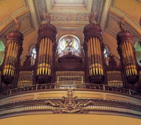 1915 Casavant Opus 615, gallery organ, Église Saint-Jean-Bapiste, Montréal, Canada