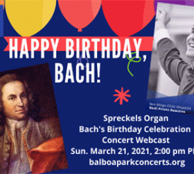 Bach’s Birthday Celebration Concert
