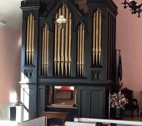 1854 E. & G. G. Hook Opus 177, First Congregational Church, Kennebunkport, Maine