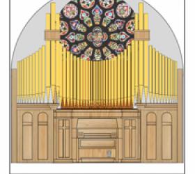 1889 Woodberry & Harris organ