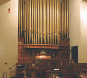 Christ Church, Michigan City, Indiana, Roosevelt organ