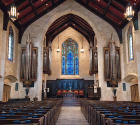 Létourneau’s Opus 138, St. Charles Avenue Presbyterian Church, New Orleans, Louisiana, rendering