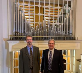 John and Mark Muller at St. Paul’s Episcopal Church, Maumee, Ohio