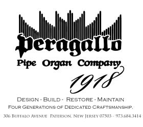 Peragallo Pipe Organ Company