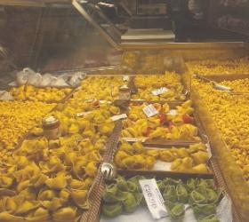 Pasta in Bologna (photo credit: John Bishop)