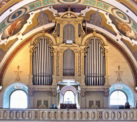 1888 Mauracher organ, Bad Ischl, Austria