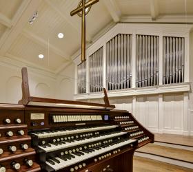 Schlueter organ, St. Simons Island Presbyterian Church