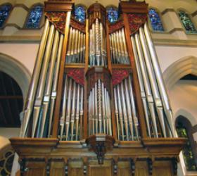 Cathedral Church of St. Paul, Detroit, Michigan, Pilzecker organ (photo credit: 
