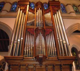 Pilzecker organ, Cathedral Church of St. Paul, Detroit, Michigan
