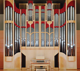 University of Nevada, Las Vegas, Beckerath organ (photo credit: Dorothy Young Riess)