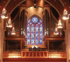 Kegg organ, Zion Lutheran Church, Wausau, Wisconsin