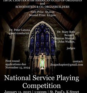 National Service Playing Competition