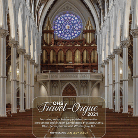 Travel-Orgue 2021 Calendar