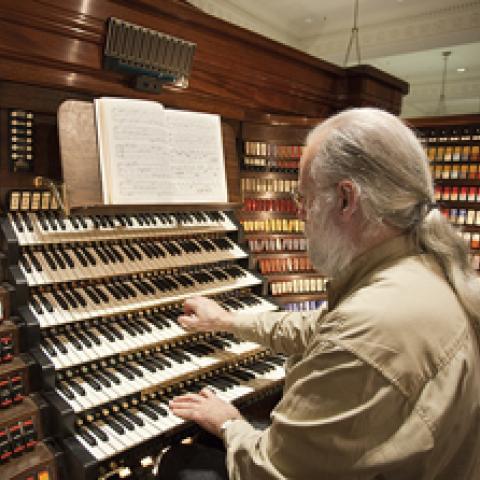 Michael Barone at the Wanamaker Organ