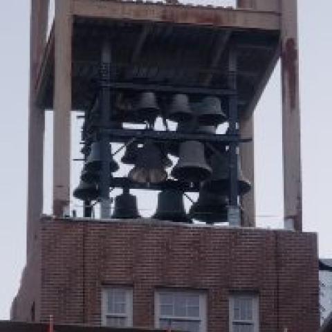 Bells in the new tower