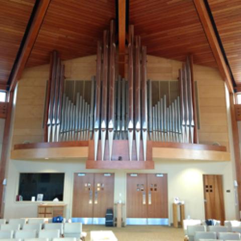 Berghaus organ, Christ Lutheran Church, Valparaiso, Indiana