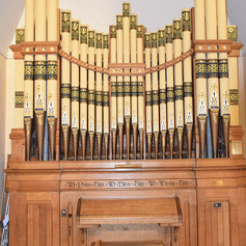 1883 Hook & Hastings Opus 1144, Church of the Holy Communion, Lake Geneva, Wisconsin