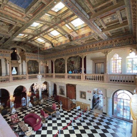 Ca’ d’Zan, Sarasota, Florida, with the Aeolian console