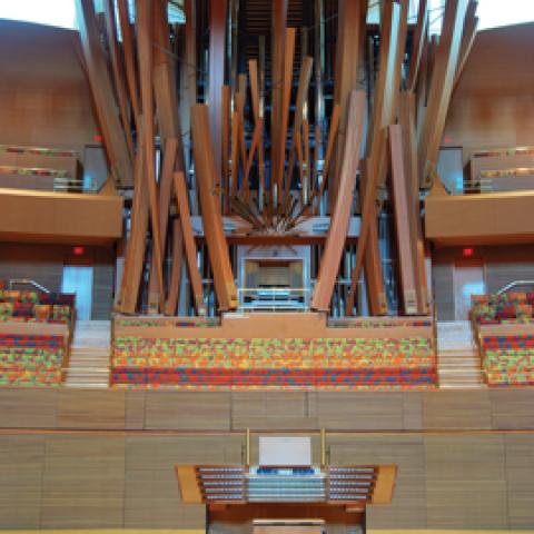 Walt Disney Concert Hall, Glatter-Götz Rosales organ, Los Angeles, California