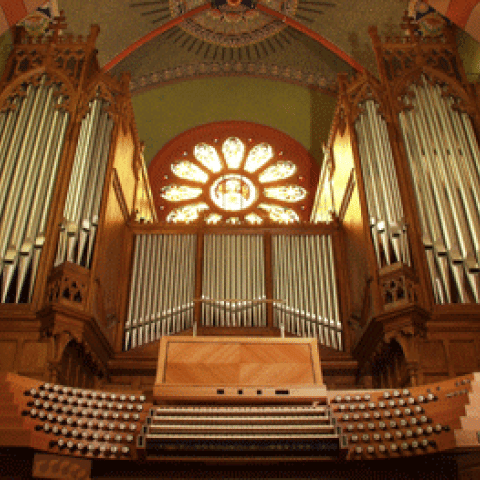 Stahlhuth-Jann organ, St. Martin’s Church, Dudelange, Luxembourg (photo credit: FIMOD)